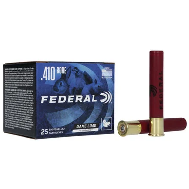 Federal Game-Shok Game Load Lead ShotUpland High Brass .410 Bore 3 in 11/16 oz #5