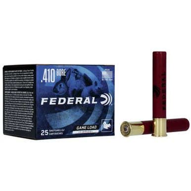 Federal .410 Bore H4137 Game-Shok High Brass 3" 11/16oz 7.5 Shot