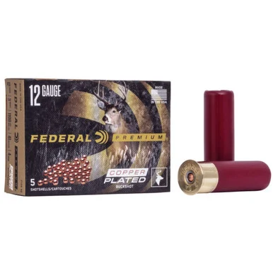 Federal Premium Copper Plated Vital Shok Magnum 41 Pellets 12 Gauge 3 in 2 oz #4 Buck