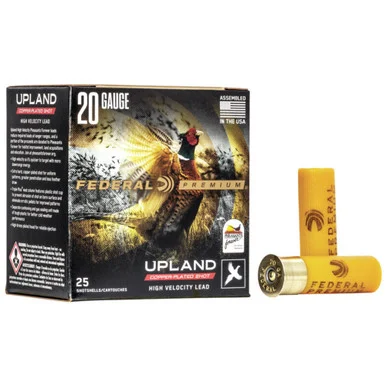 Federal PF2047.5 Premium Wing-Shok Pheasant Forever High Velocity 20 Gauge 2-3/4 1oz #7.5 1350 fps