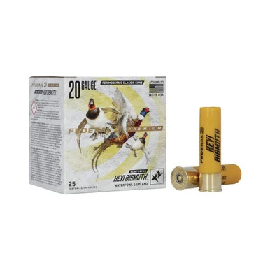 Federal PHBX2445 Premium HEVI-Bismuth 20 Gauge 3" 1-1/8oz #5 1350 fps