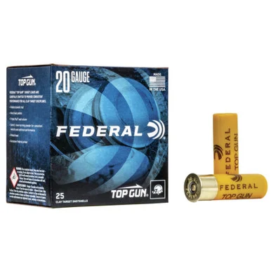 Federal Top Gun Target Load 20 Gauge 2 3/4" 7/8 oz #8 Shot