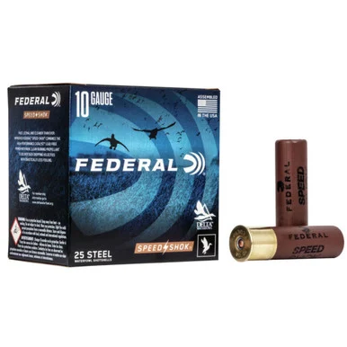 Federal WF1072 Speed-Shok Waterfowl 10 Gauge 3-1/2 1-1/2oz #2 1450 fps