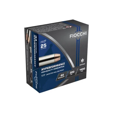 Fiocchi .44 Magnum Hyperformance 200gr Hornady XTP HP Ammo