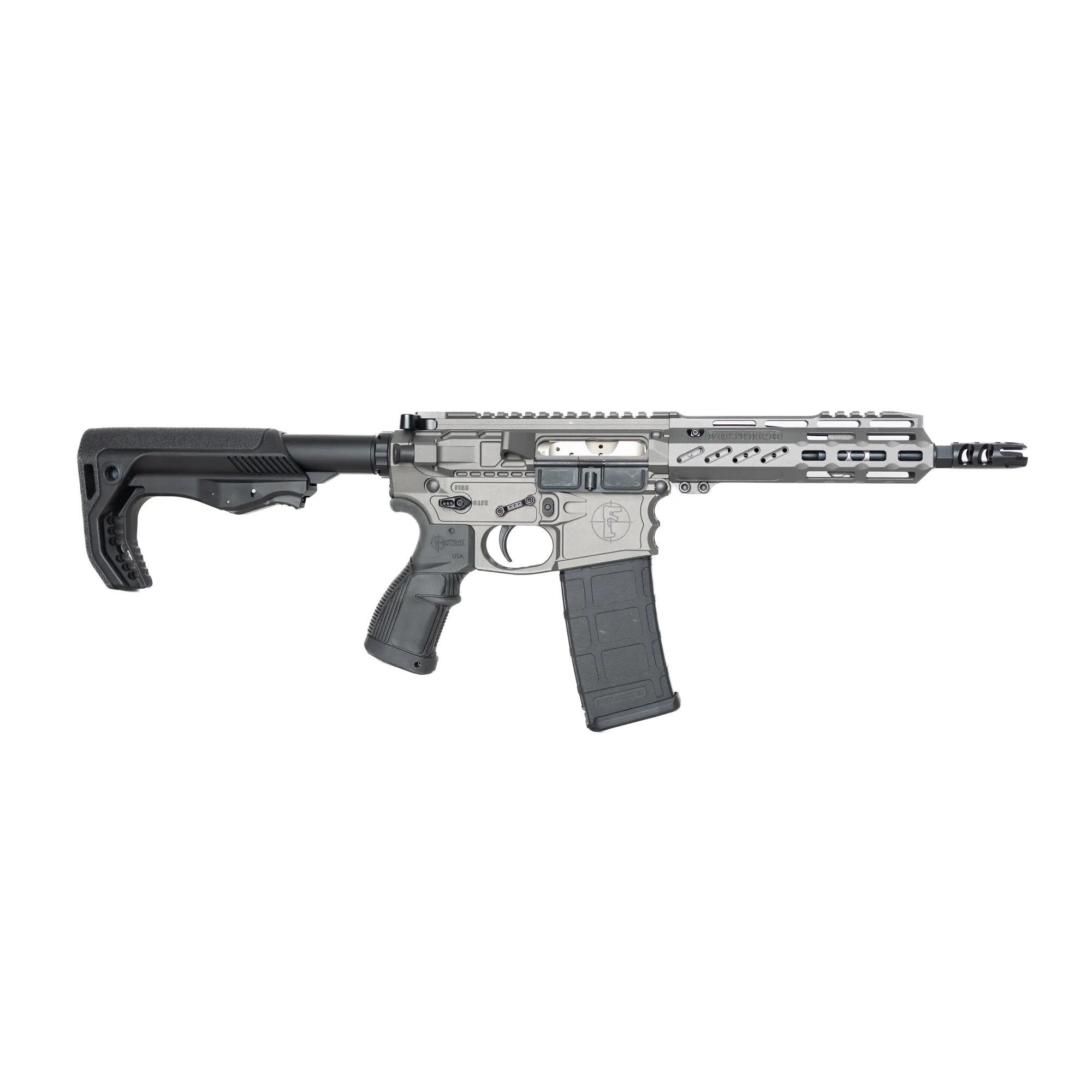 Stealth Raptor SBR: 7.5″ Barrel, 7″ Mach 2 Handguard, Tomahawk Stock