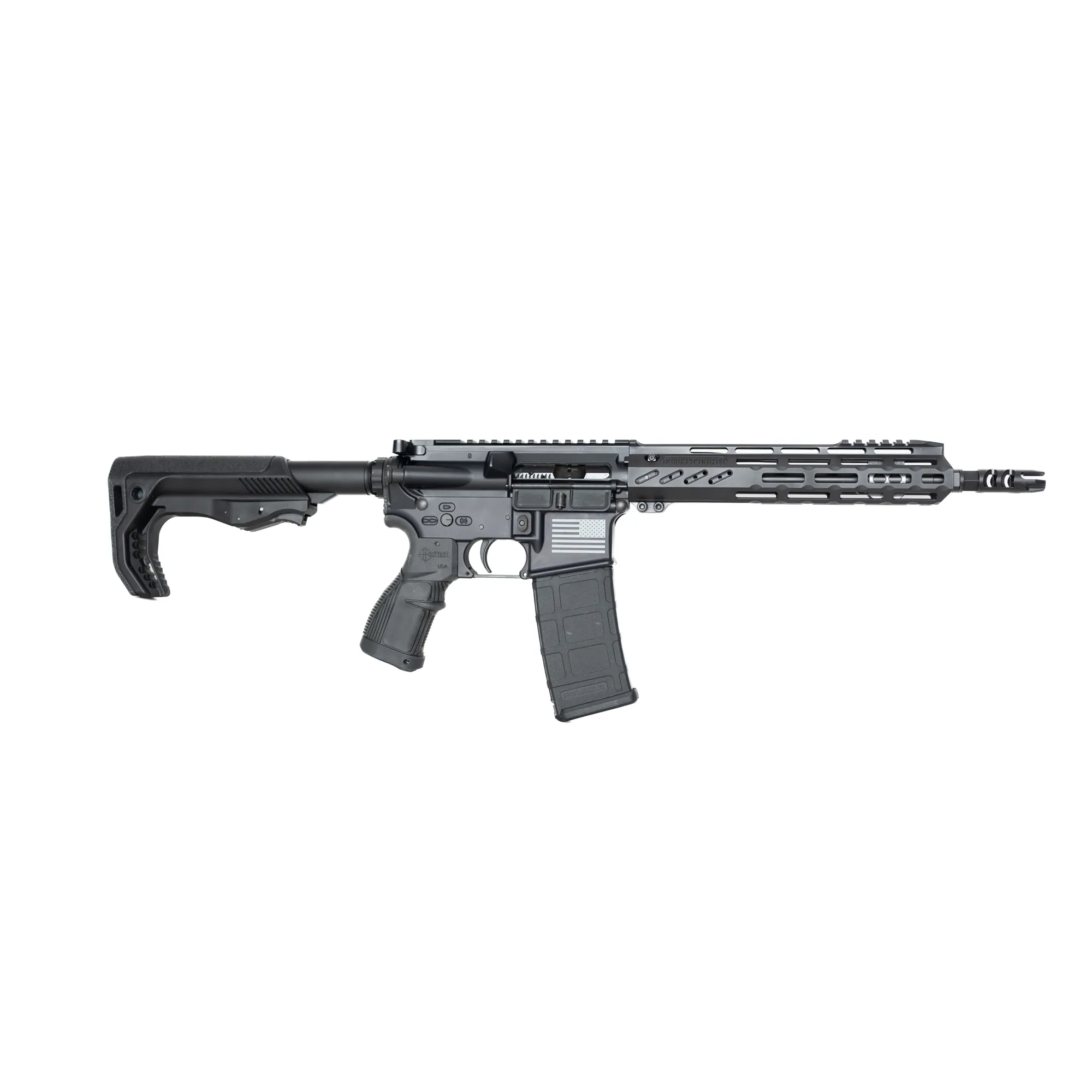 Tech Stryker SBR: 10.5″ Barrel, 10″ Mach 2 Handguard, Tomahawk Stock
