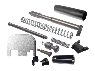 NDZ Silver Internal Slide Parts Kit for Glock 9mm GEN 1-4