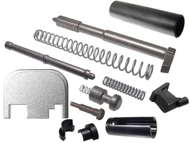 NDZ Silver Internal Slide Parts Kit for Glock .45 GAP GEN 1-4