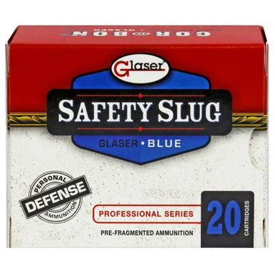 Glaser .380 ACP/Auto Blue 70gr PolyTip Ammo