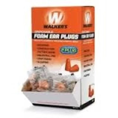 Walker's GSM-Walker Products Foam Hearing Plug 200 count Container