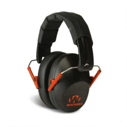Walker's GWP-FPM1-BKO Pro-Low Profile Passive Earmuffs (NRR 31dB)