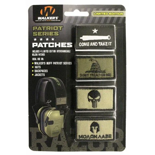 Walker's GWP-PATKIT Razor Patriot Earmuffs Patch Kit