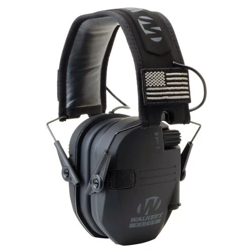 Walker's GWP-RSEMPAT Razor Patriot Electronic Earmuffs (NRR 23dB)