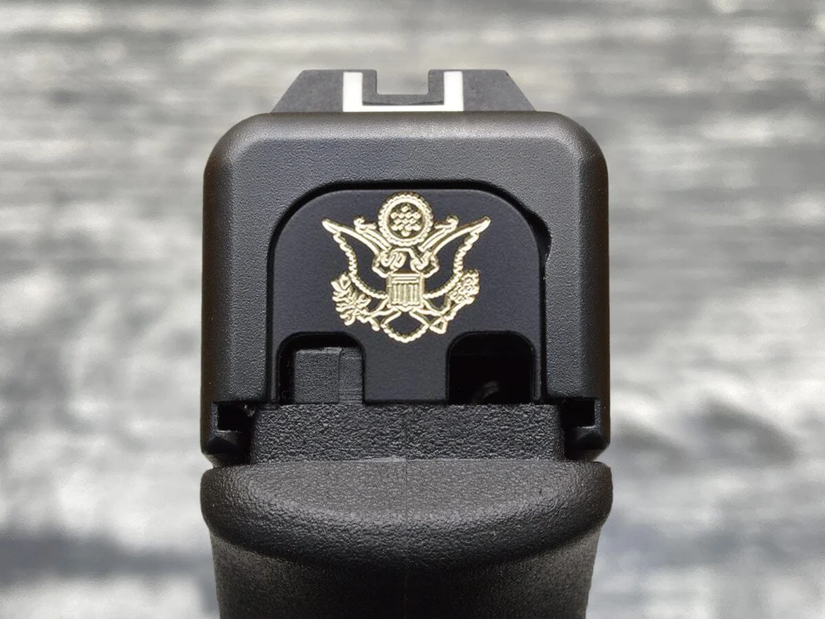 Milspin Great Seal of the United States Slide Back Plate