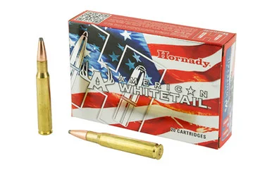 Hornady 30-06 Sringfield American Whitetail 180gr InterLock Spire Point Ammo