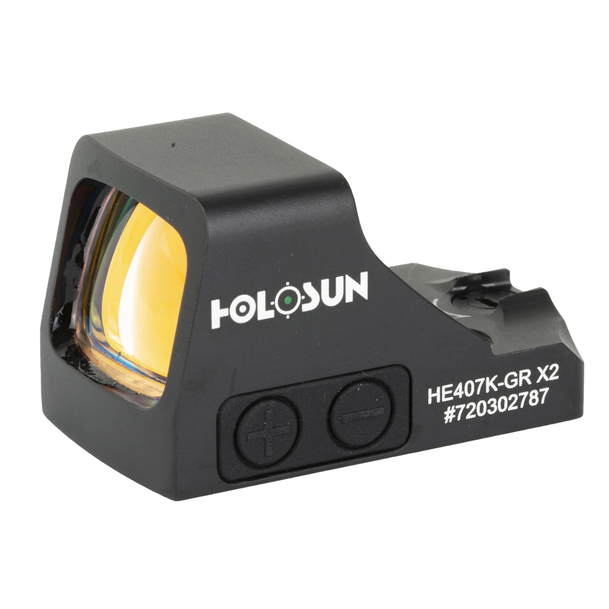 Holosun 407K-X2 Reflex Sight Green - 6 MOA