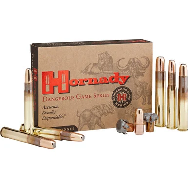 Hornady .458 Lott Dangerous Game 500gr DGX Bonded Ammo