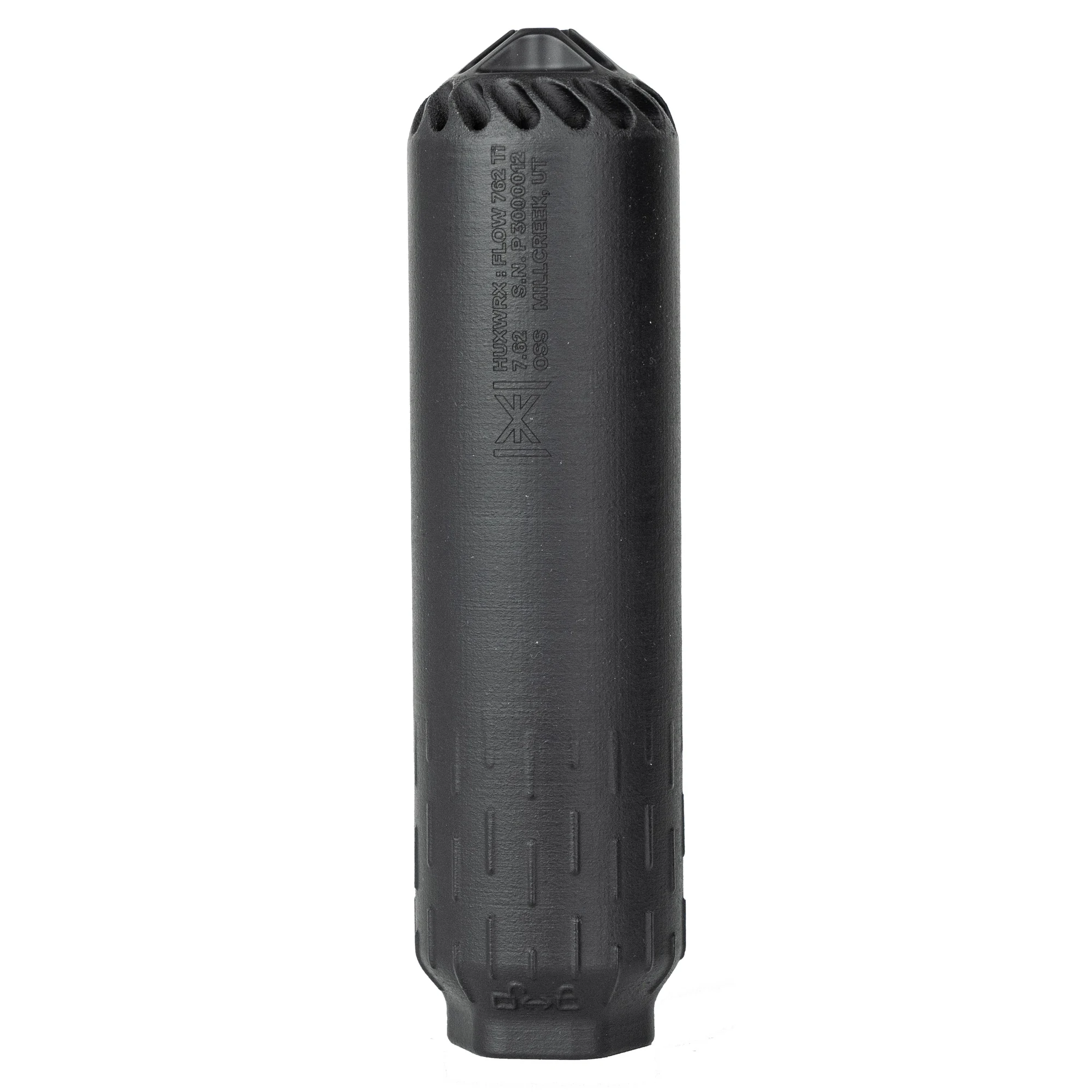 HUXWRX Flow 7.62 TI Suppressor - Black
