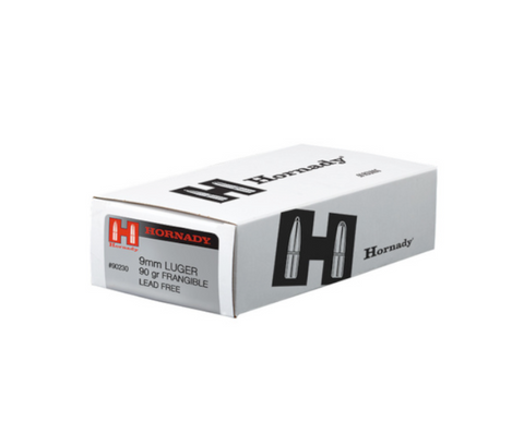 Hornady: 9mm Luger, 90GR, Frangible Training