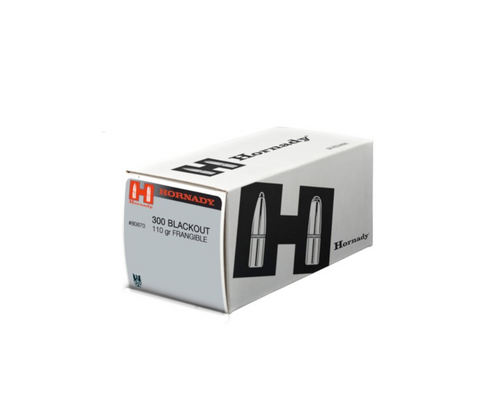 Hornady: 300BLK, 110gr,Frangible Training