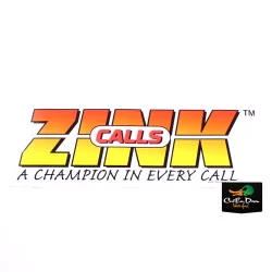 ZINK CALLS 10" BUMPER STICKER DECAL