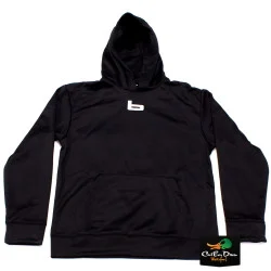 BANDED GEAR b LOGO HOODIE - BLACK W/ GREY LOGO