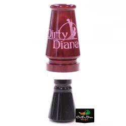 BANDED CALLS FOWL LIFE SERIES DIRTY DIANA DUCK CALL - BLACK CHERRY ACRYLIC