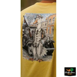 COMBAT WATERFOWL - FOWL CAPONE T-SHIRT