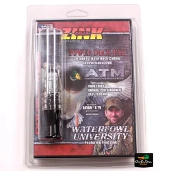 ZINK CALLS POLYCARBONATE ATM MALLARD DUCK CALL DVD COMBO - GUN SMOKE