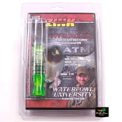 ZINK CALLS POLYCARBONATE ATM MALLARD DUCK CALL DVD COMBO - LEMON DROP