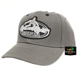 RIG'EM RIGHT WATERFOWL SOLID GRAY BALL CAP HAT
