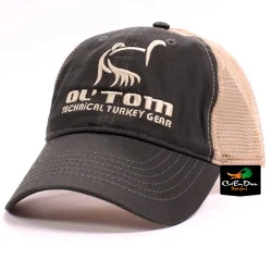 OL' TOM MESH BACK CAP - OLVIE AND TAN