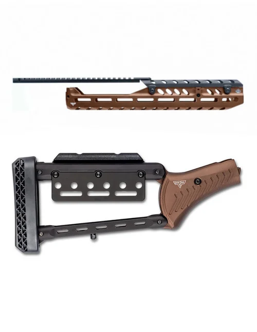 PewView Rossi 95 Lever RifleCaliber Pistol Grip Stock Set (Root Beer)
