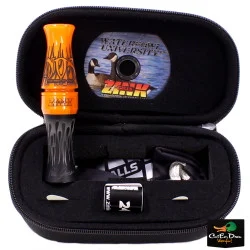 ZINK CALLS CUSTOM NOS NIGHTMARE ON STAGE GOOSE CALL - MARBLEADE & BLACK STEALTH