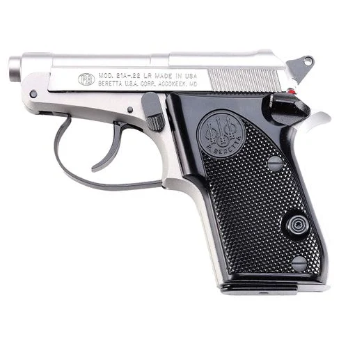 Beretta J21250021 Bobcat Inox .22 LR 7+1 Stainless Pistol