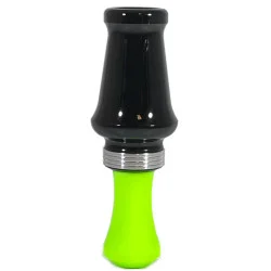 J.J. LARES HYBRID ACRYLIC MALLARD DUCK CALL - BLACK / LIME