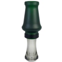 J.J. LARES HYBRID ACRYLIC MALLARD DUCK CALL - MATTE MALLARD GREEN / SMOKE