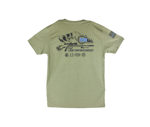 MHSA: LE Next Level Mil GR T-Shirt