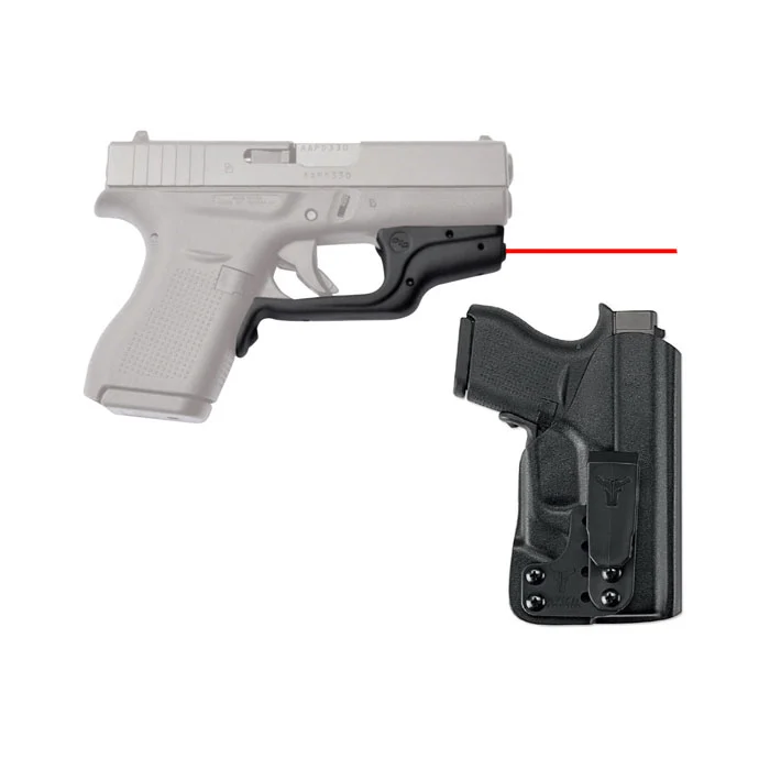 Crimson Trace Laserguard W/Bladetech IWB Holster - For Glock 43/42