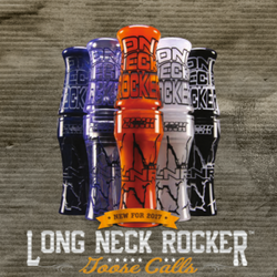 ZINK CALLS LNR LONG NECK ROCKER SHORT REED ACRYLIC GOOSE CALL