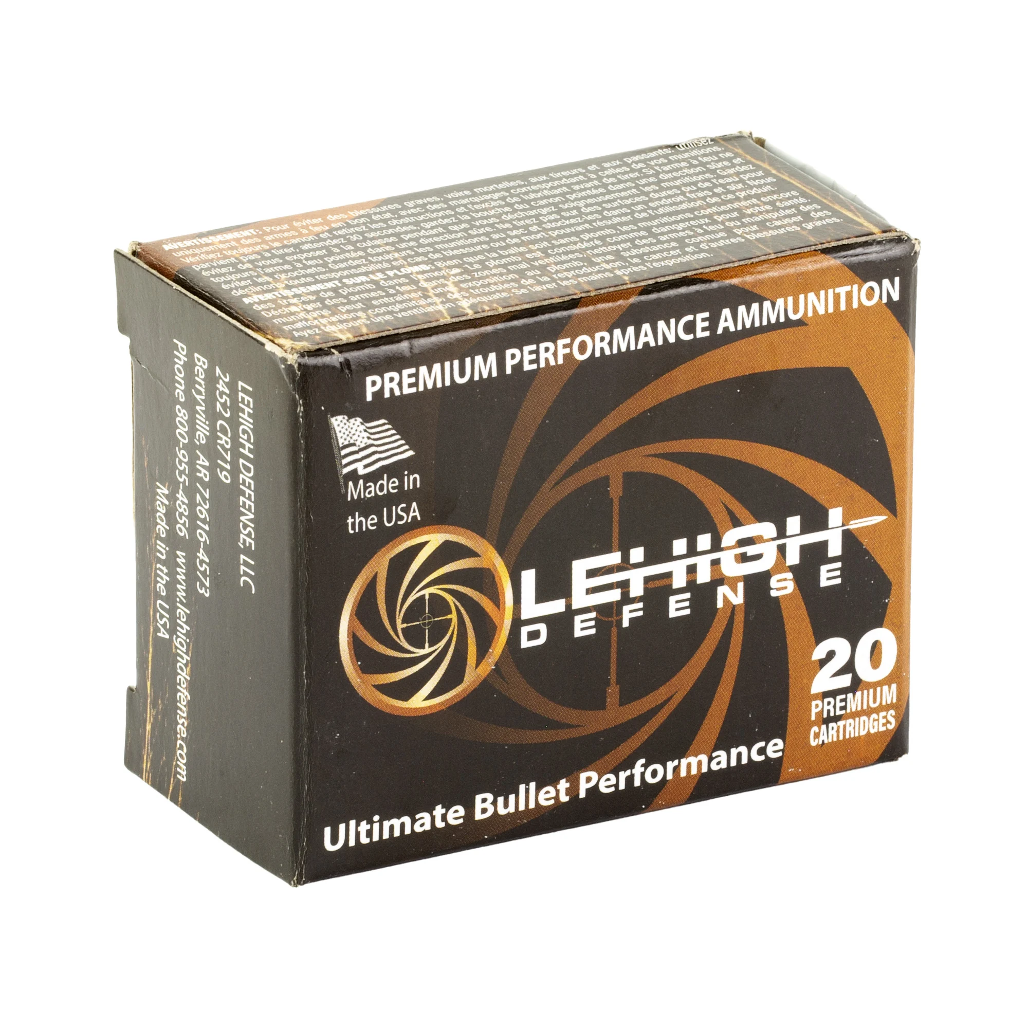 Lehigh Defense Xtreme Defense 9mm - 20RD
