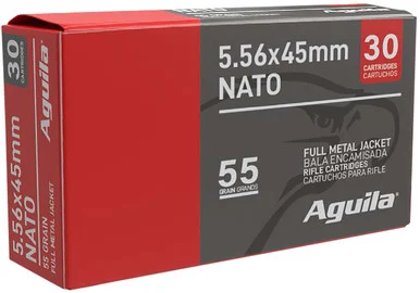 Aguila 5.56x45mm NATO M193 55gr FMJ Ammo