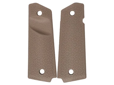 Magpul 1911 Pistol Grip Panel in Flat Dark Earth Cerakote with Trapezoidal Surface Projections (*LZ)