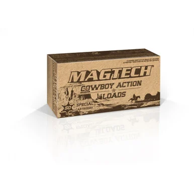 Magtech 357L Cowboy Action Lead Flat Nose 158 Grain .357 Magnum 1085 fps