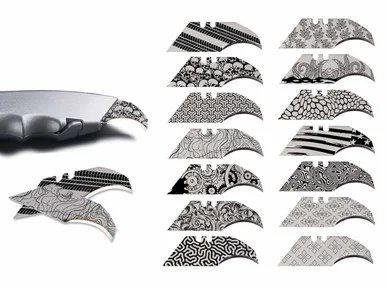 CCA Custom Utility Knife Blades, Concave