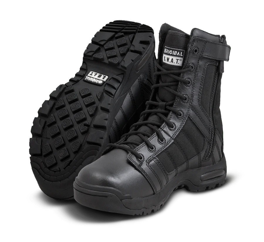 Original SWAT Tactical Police Metro Air 9" Side Zip Boots - 123201