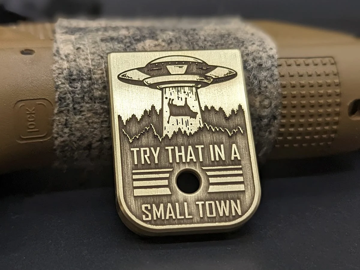 MILSPIN Try That In A Small Town, Aliens… Magazine Base Plate