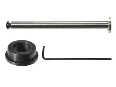 NDZ Stainless Steel Guide Rod & Black Adapter for Glock GEN 4-5 G19 19X 23 32