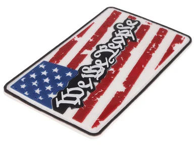 NDZ We The People US Flag Hook & Loop Glow-in-the-Dark Patch