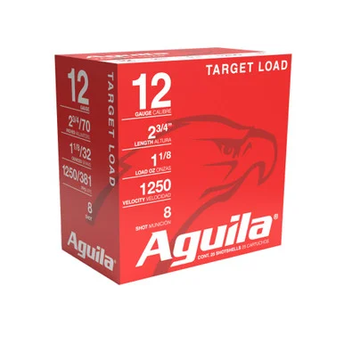Aguila Target Load Competition 12 Gauge 2 3/4" 1 1/8 oz #8 Shot
